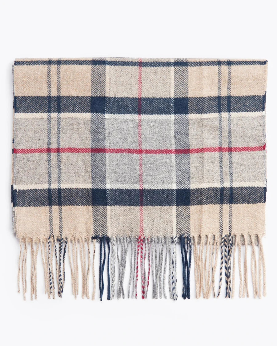 Sciarpa Yaxley Tartan beige