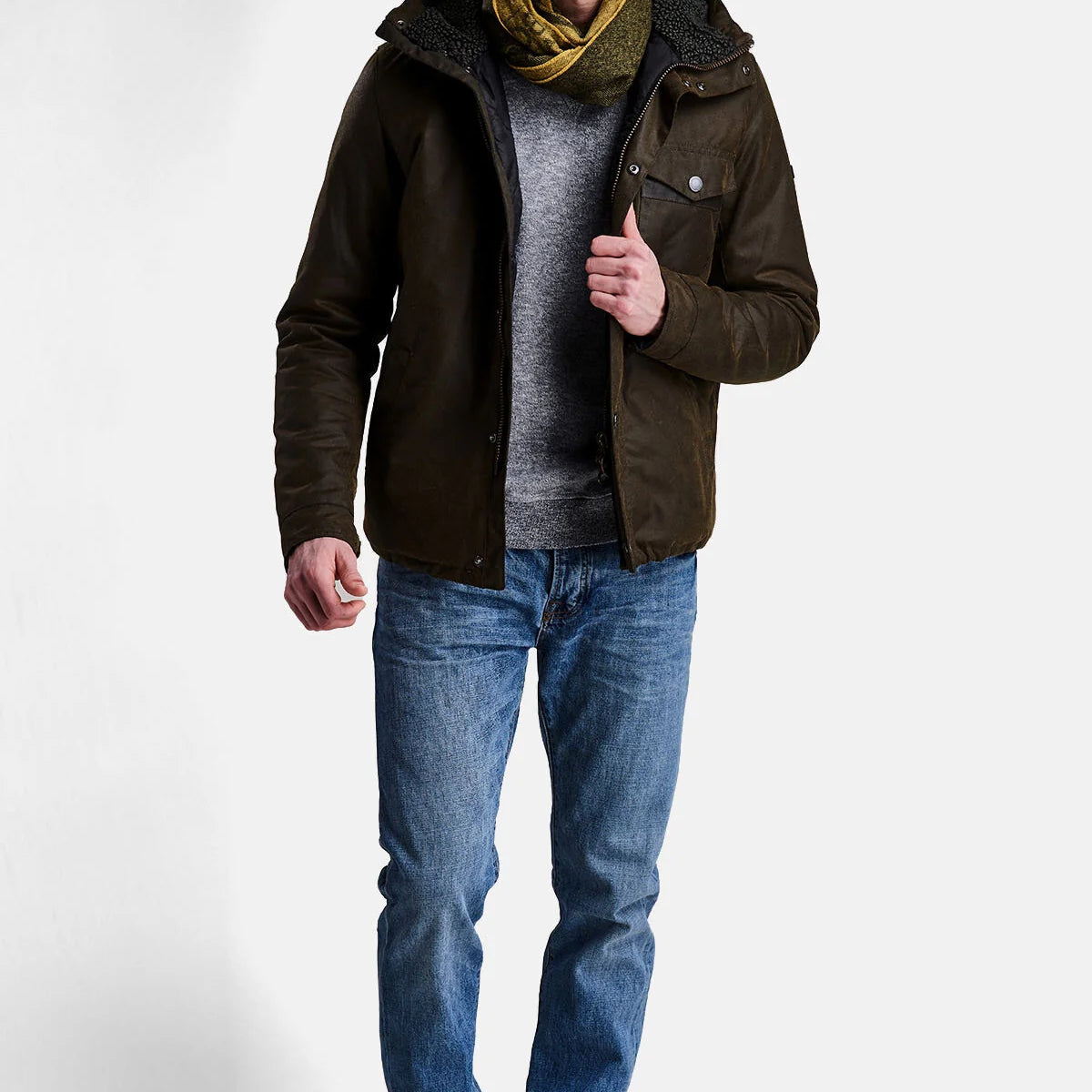 Giacca cerata Kevlar Olive