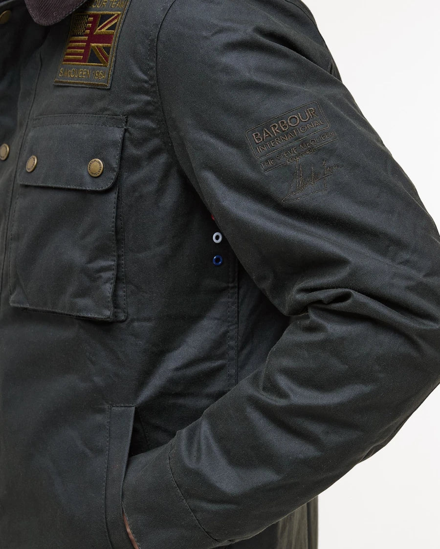 Giacca Steve McQueen verde