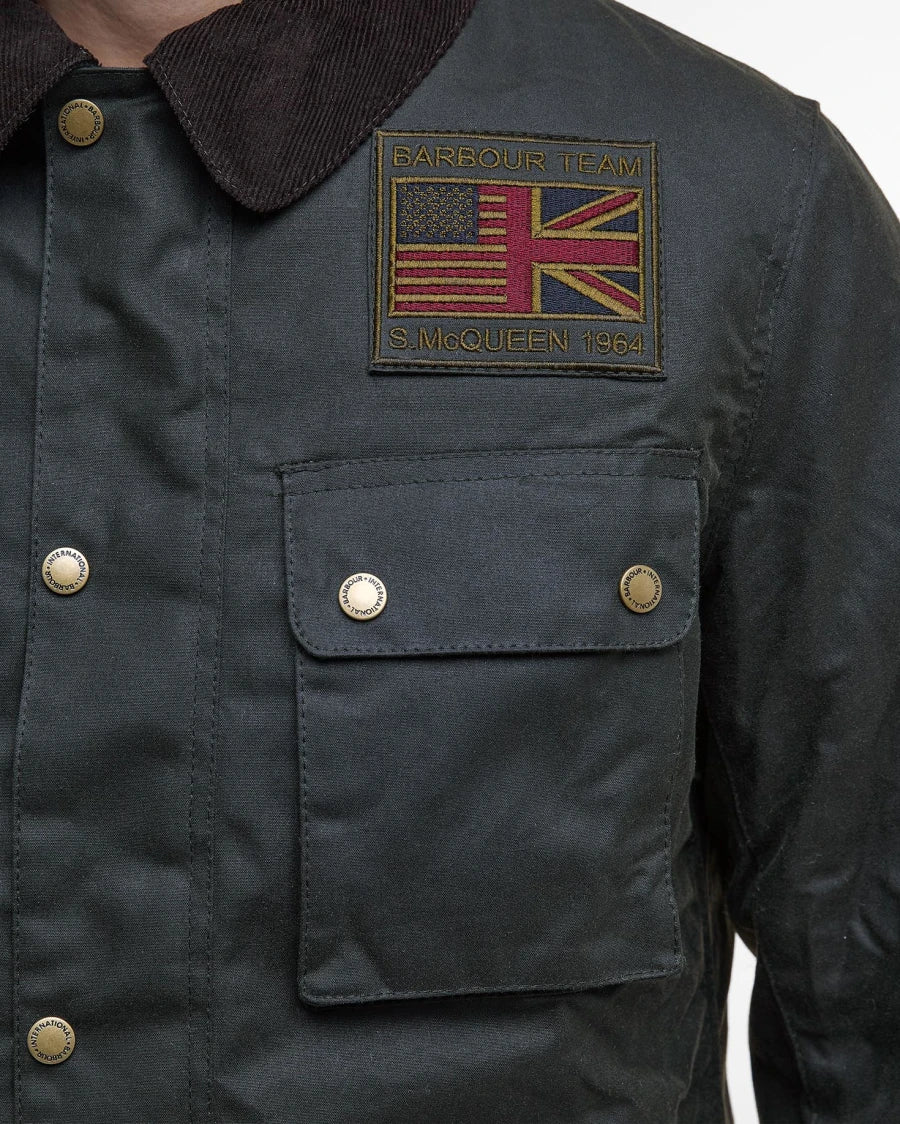 Giacca Steve McQueen verde