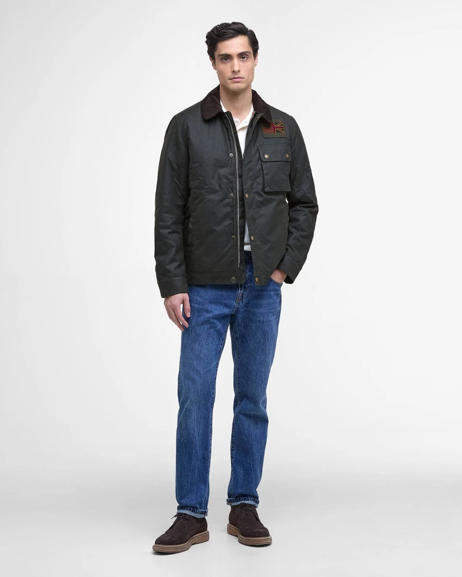 Giacca Steve McQueen verde