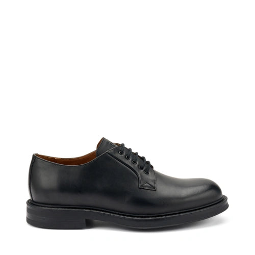 Derby in pelle nero