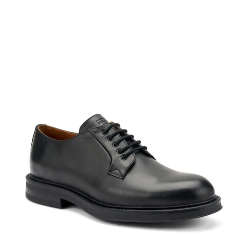 Derby in pelle nero