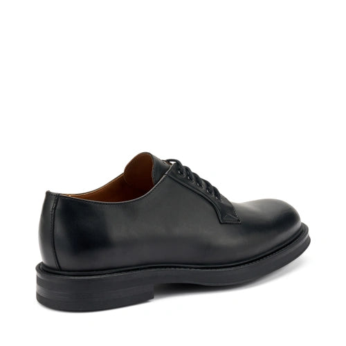 Derby in pelle nero
