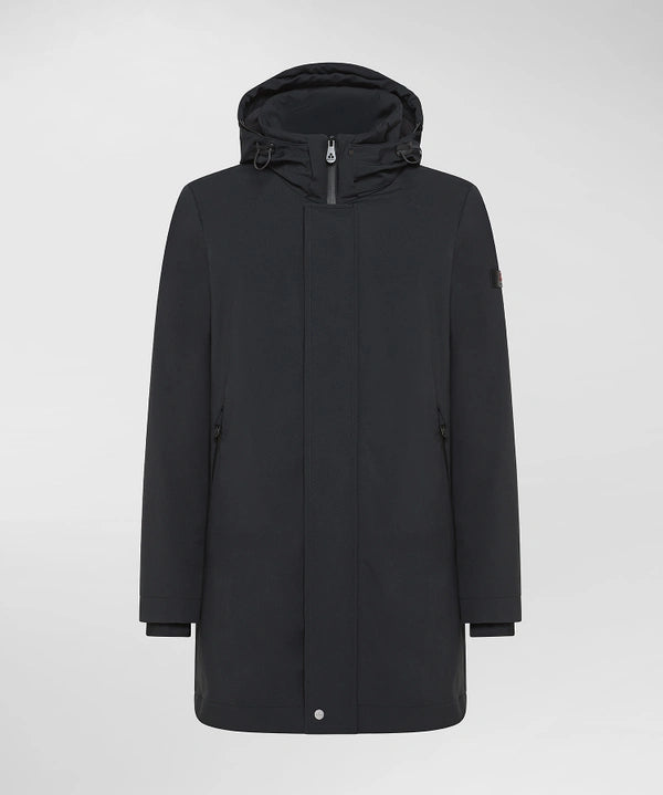 Trench Tecnico A Tre Strati Minimal ALBALI Nero