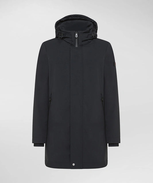 Trench Tecnico A Tre Strati Minimal ALBALI Nero