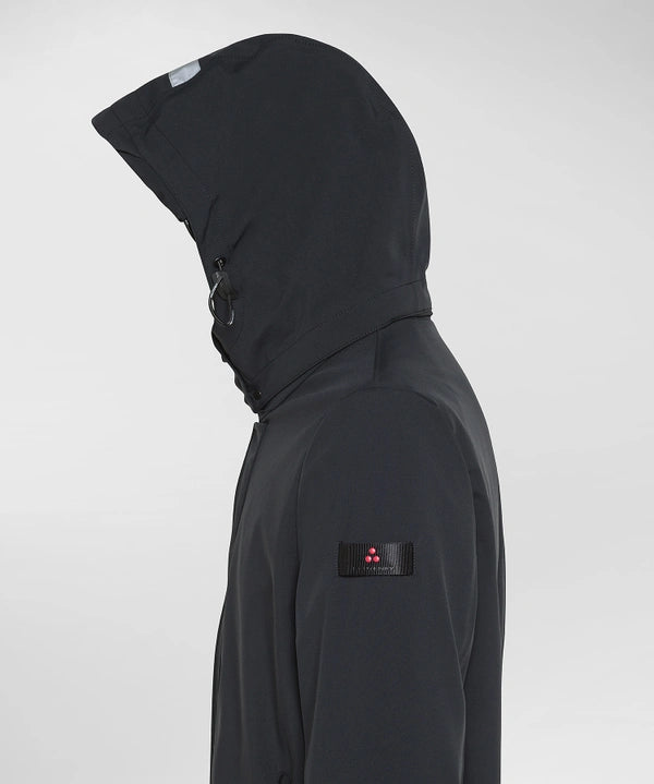 Trench Tecnico A Tre Strati Minimal ALBALI Nero