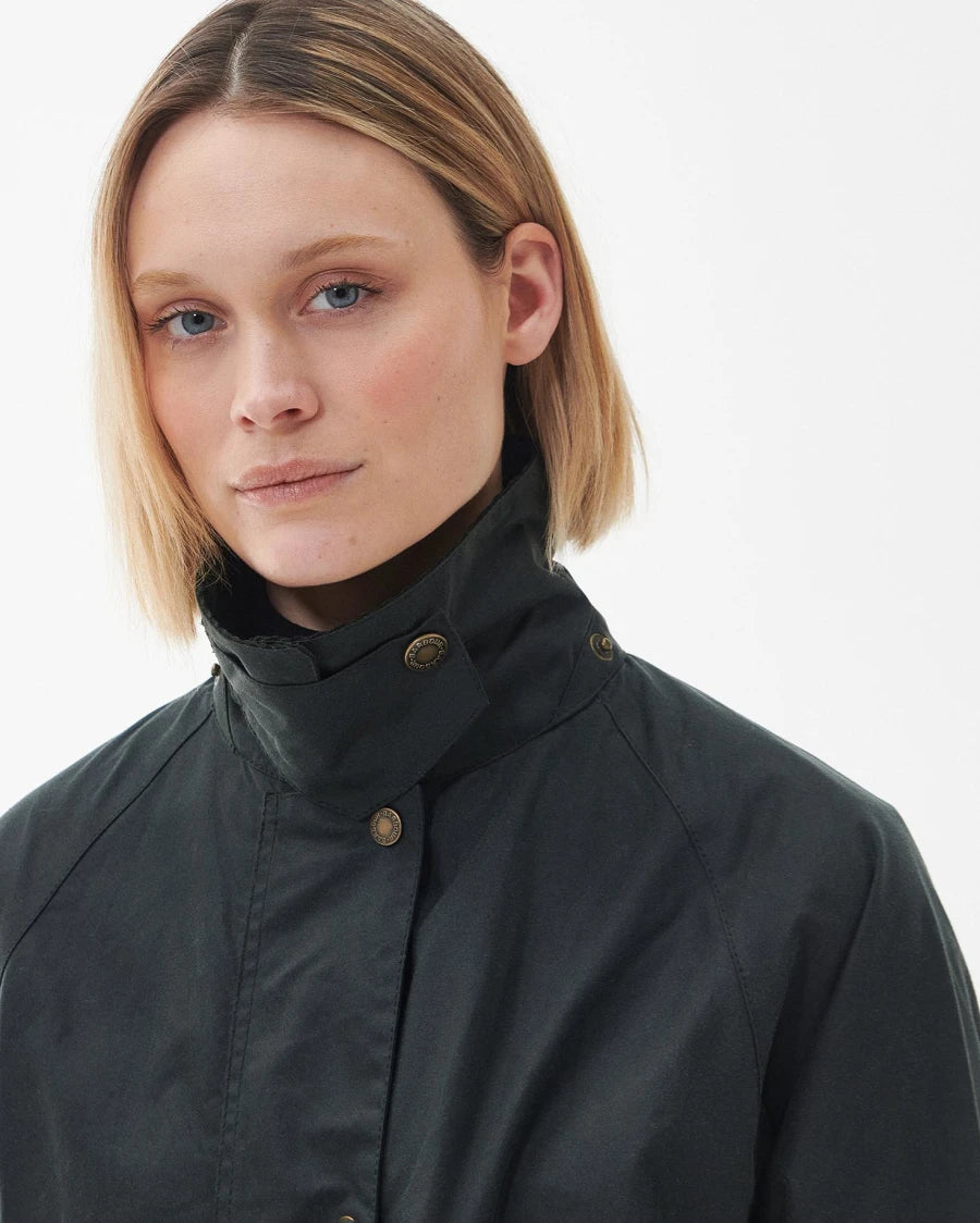 Giacca cerata Tain sage Green