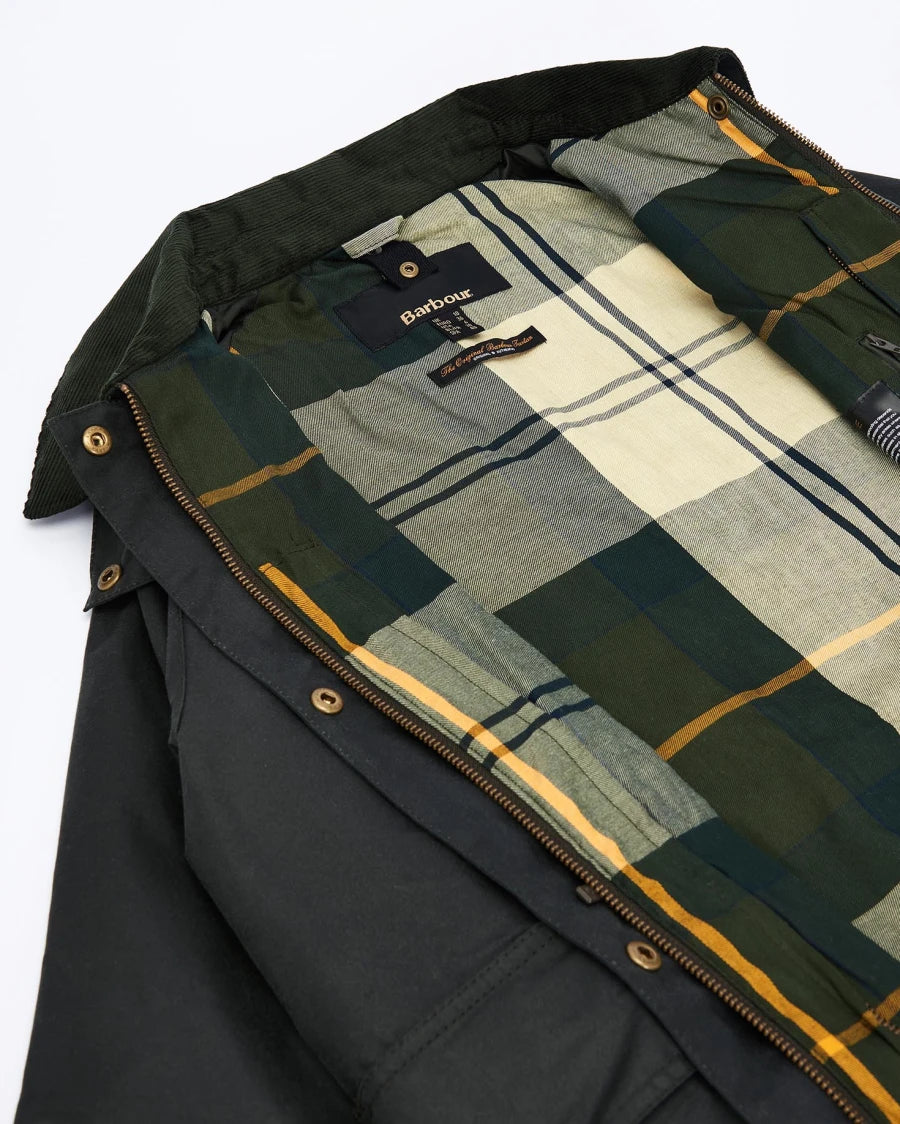 Giacca cerata Tain sage Green