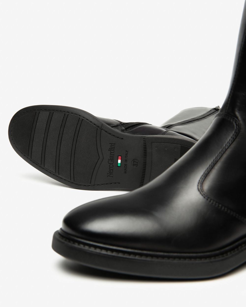 Stivali cinturino posteriore Nero I514710D