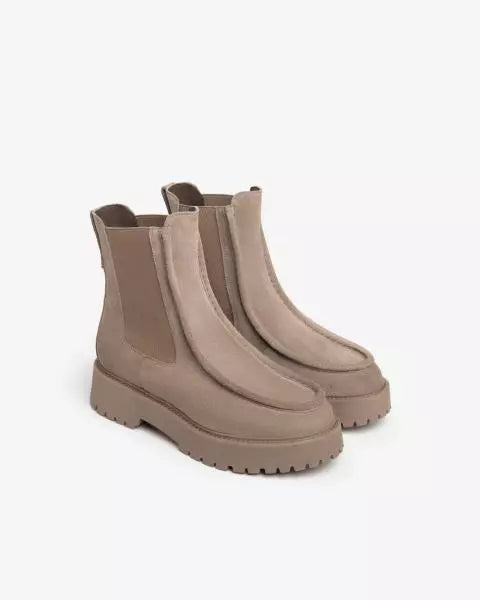 Stivaletti vaschetta argilla I411391D