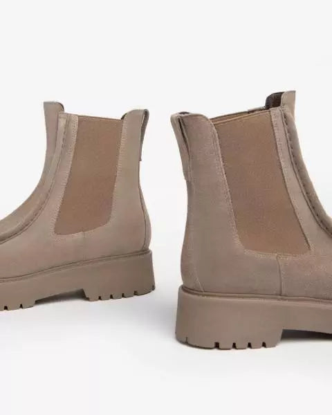 Stivaletti vaschetta argilla I411391D