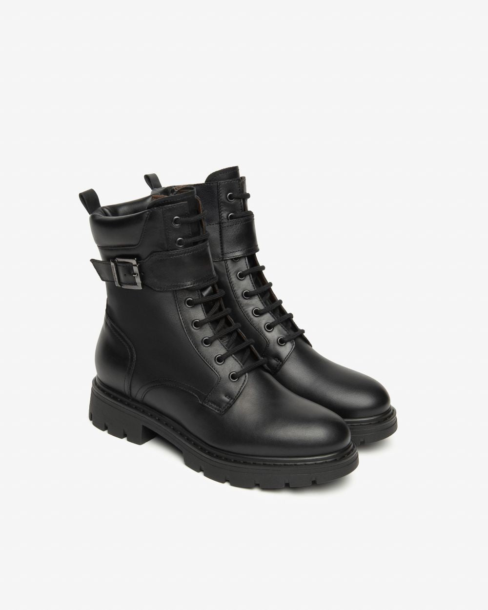 Anfibi con cinturino I514763D Nero