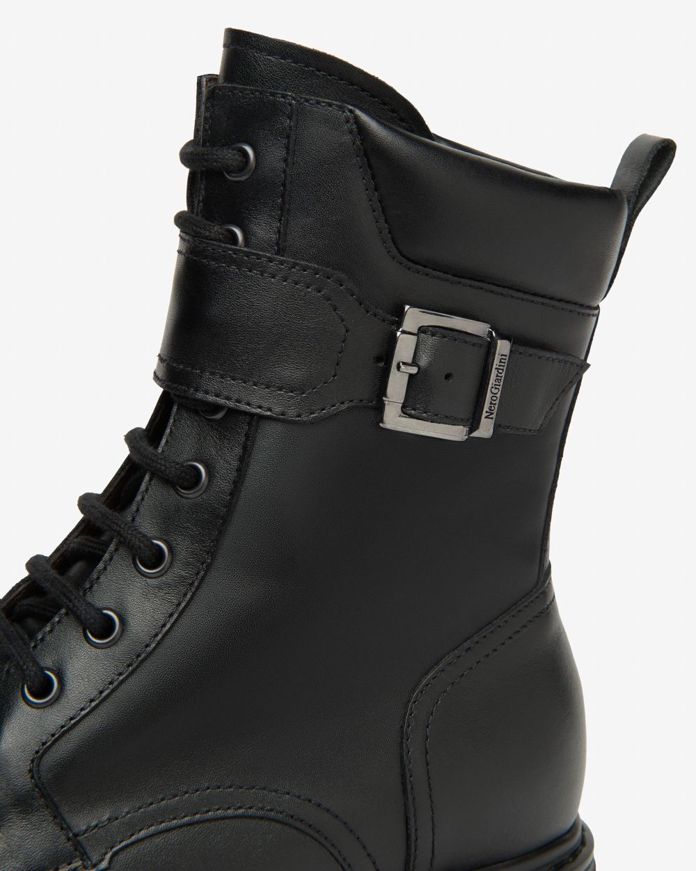 Anfibi con cinturino I514763D Nero