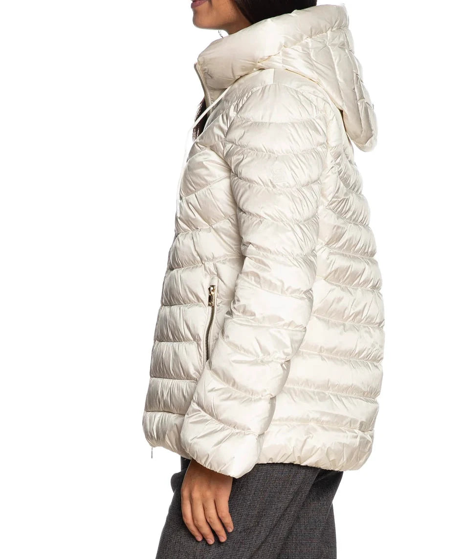 Piumino Stephi Hoody Jkt Da Donna Latte