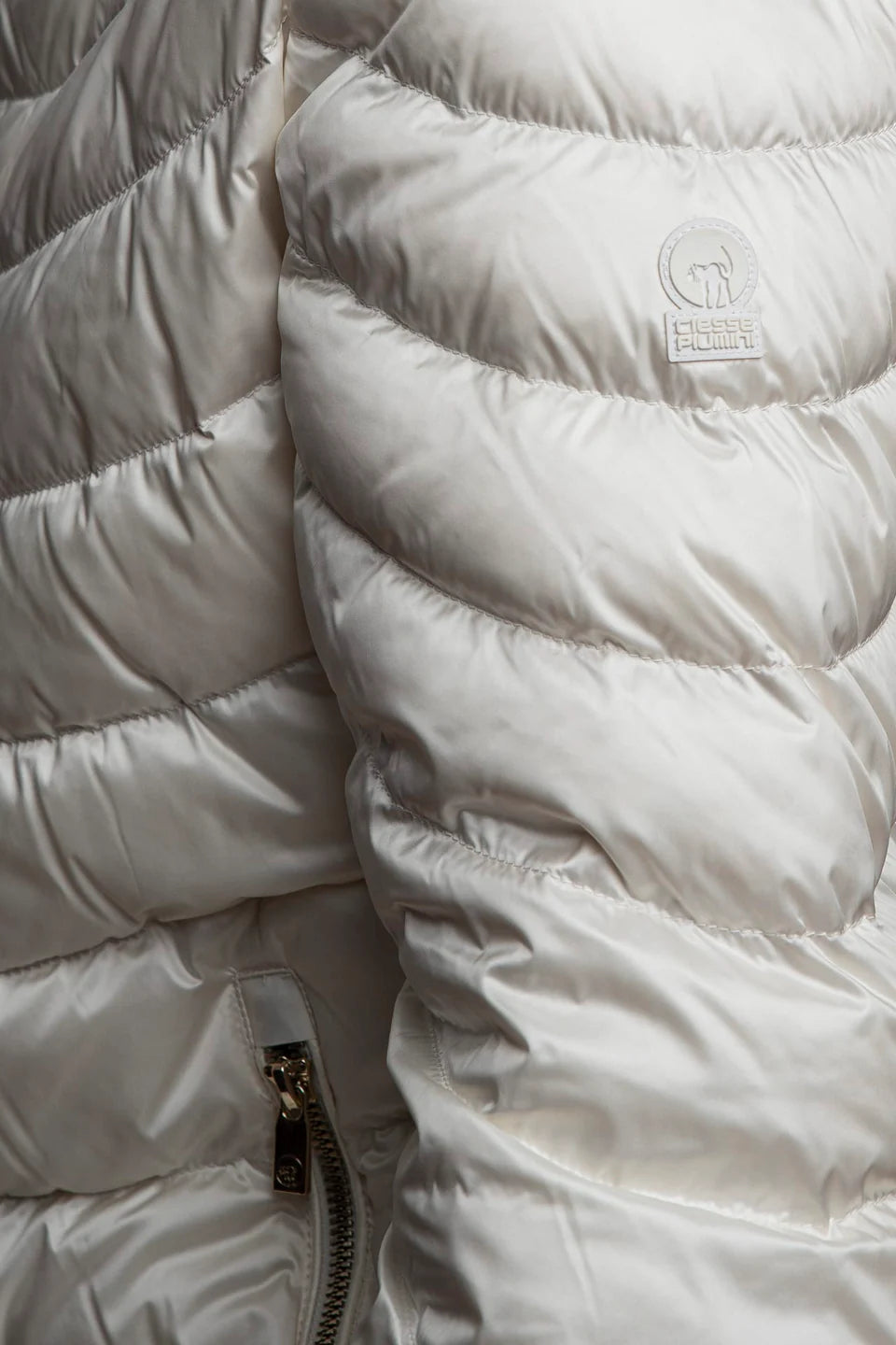 Piumino Stephi Hoody Jkt Da Donna Latte