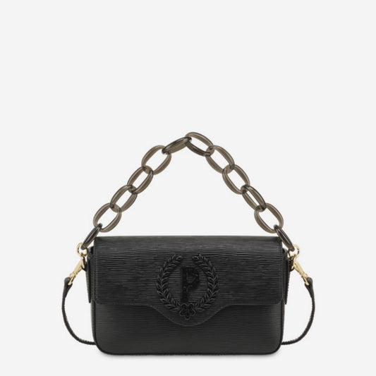 Pollini Candy Bag Con Maxi Catena Nero