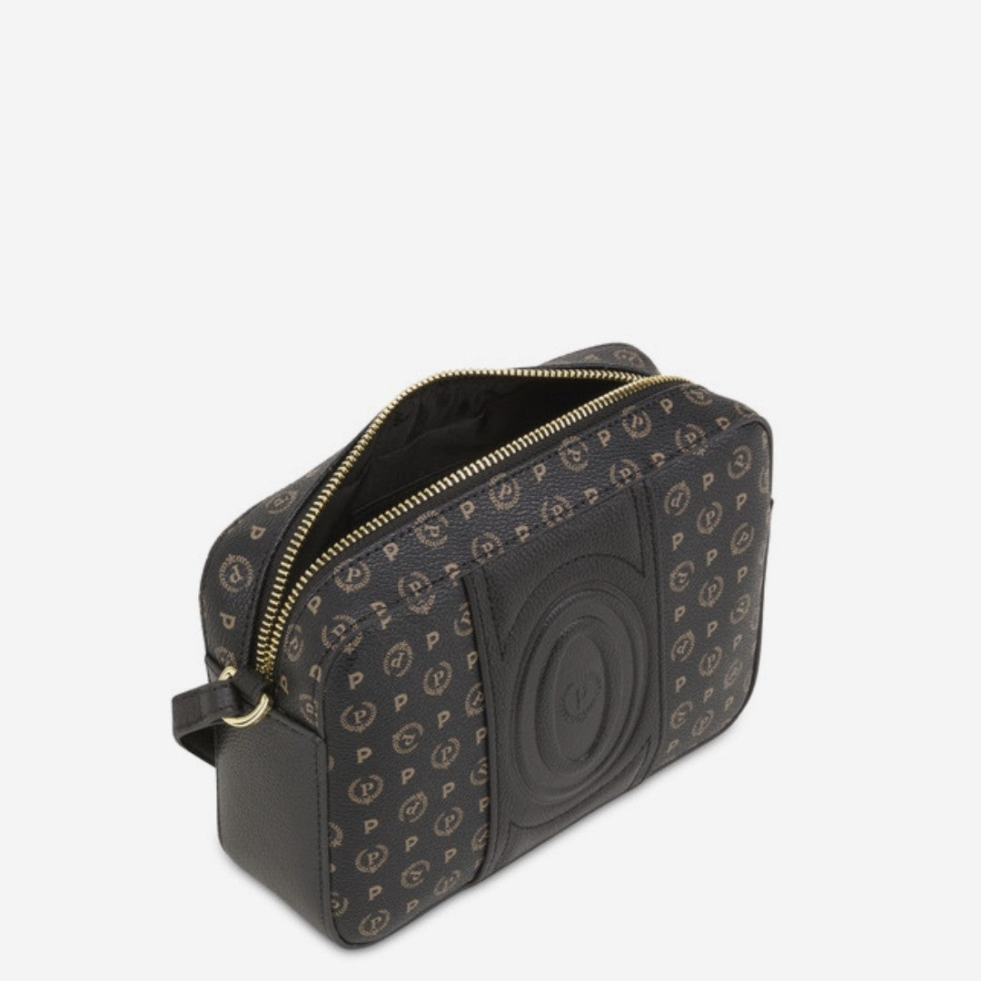 Pollini Borsa A Tracolla Heritage 70 Nero/Nero