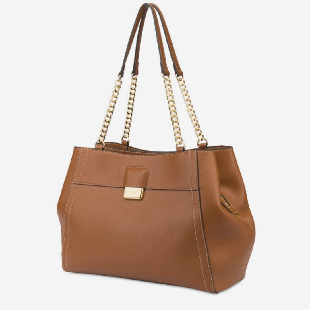 Pollini Borsa A Spalla Bullion Cuoio