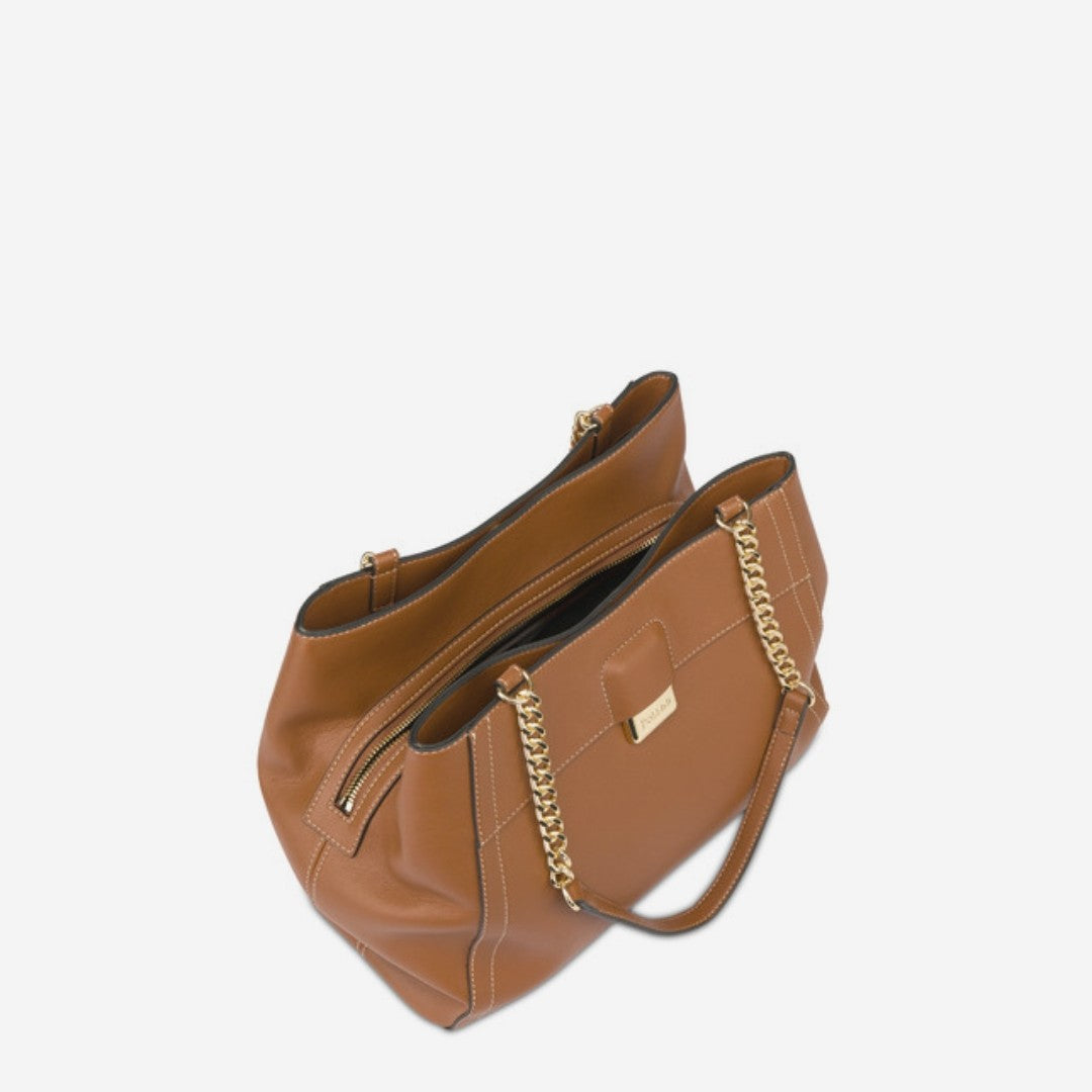 Pollini Borsa A Spalla Bullion Cuoio