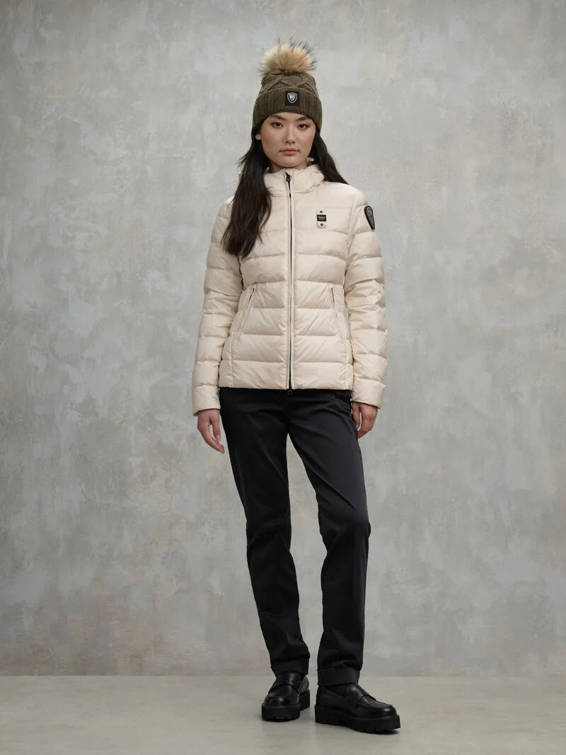 Piumino sfiancato Charme beige