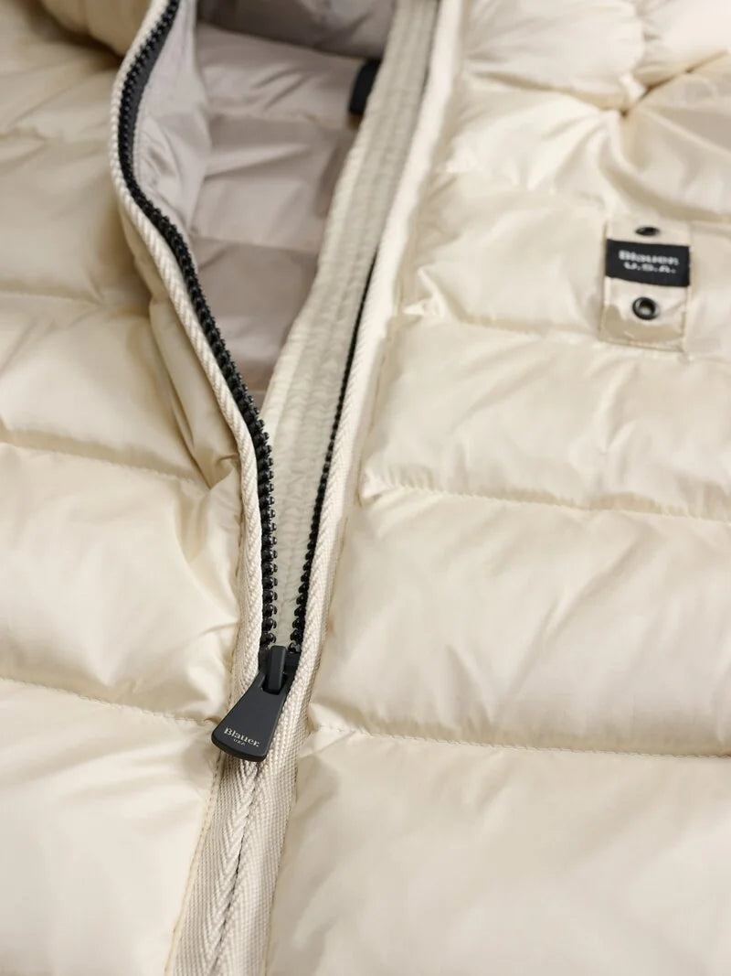 Piumino sfiancato Charme beige