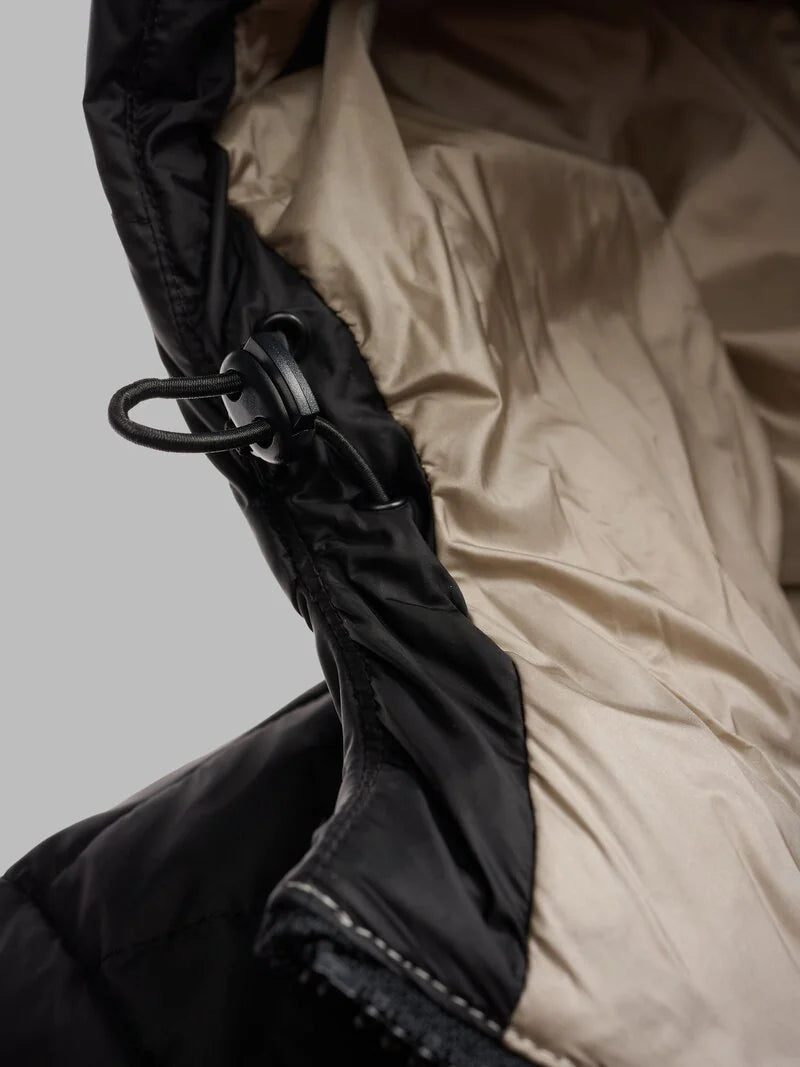 Piumino sfiancato Charme nero