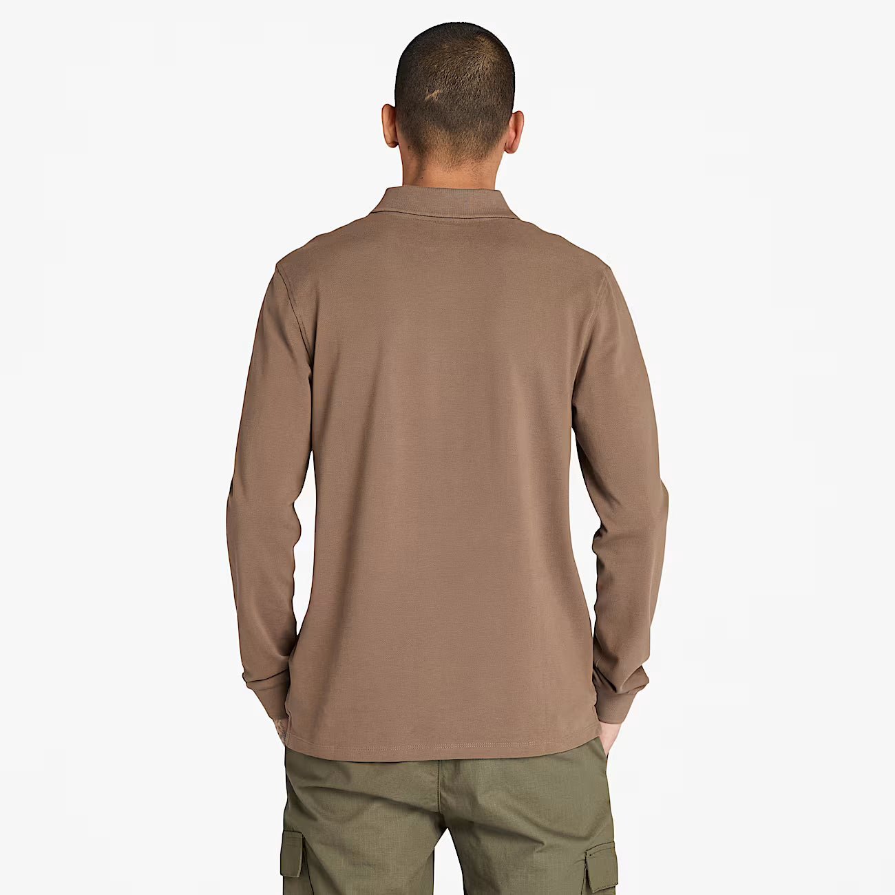 Polo a Maniche Lunghe in Piqué Millers River