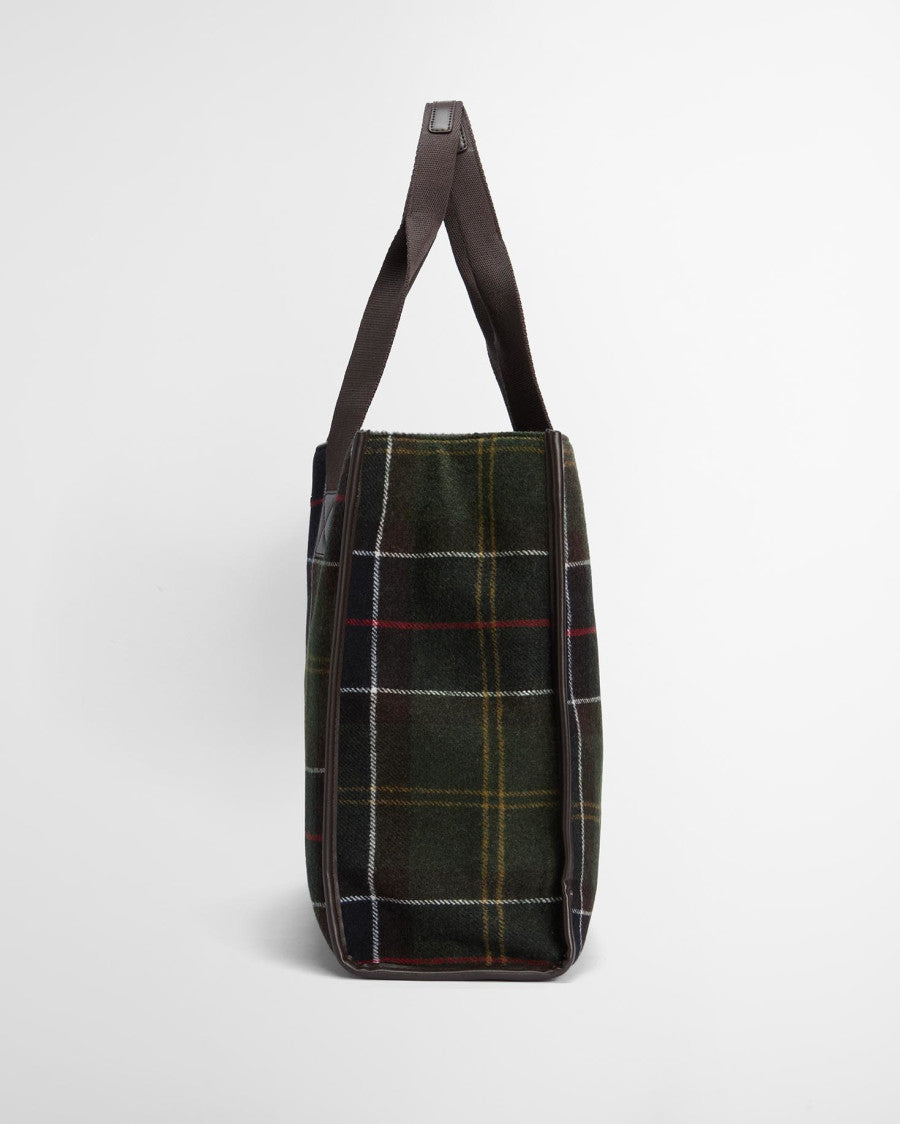 Borsa tote Turnberry in tartan