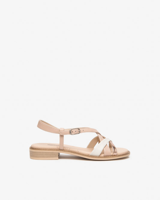 Sandali in pelle Rosa E615890D T.2,5cm