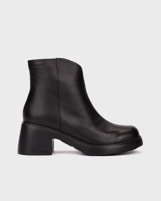 Stivaletti t.5 pelle Nero E-7125