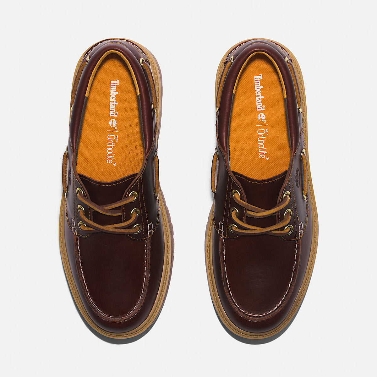 Scarpa da Barca con Plateau Stone Street marrone