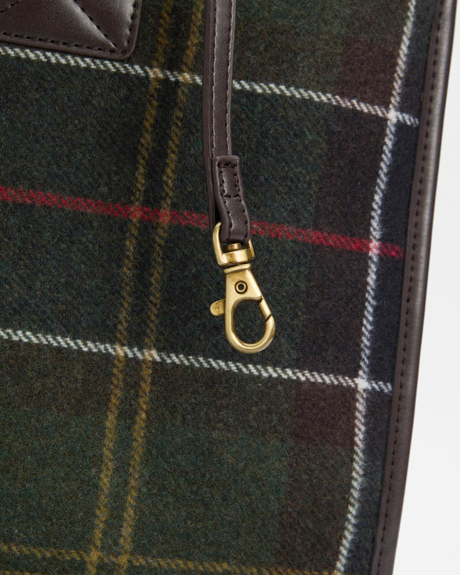 Borsa tote Turnberry in tartan