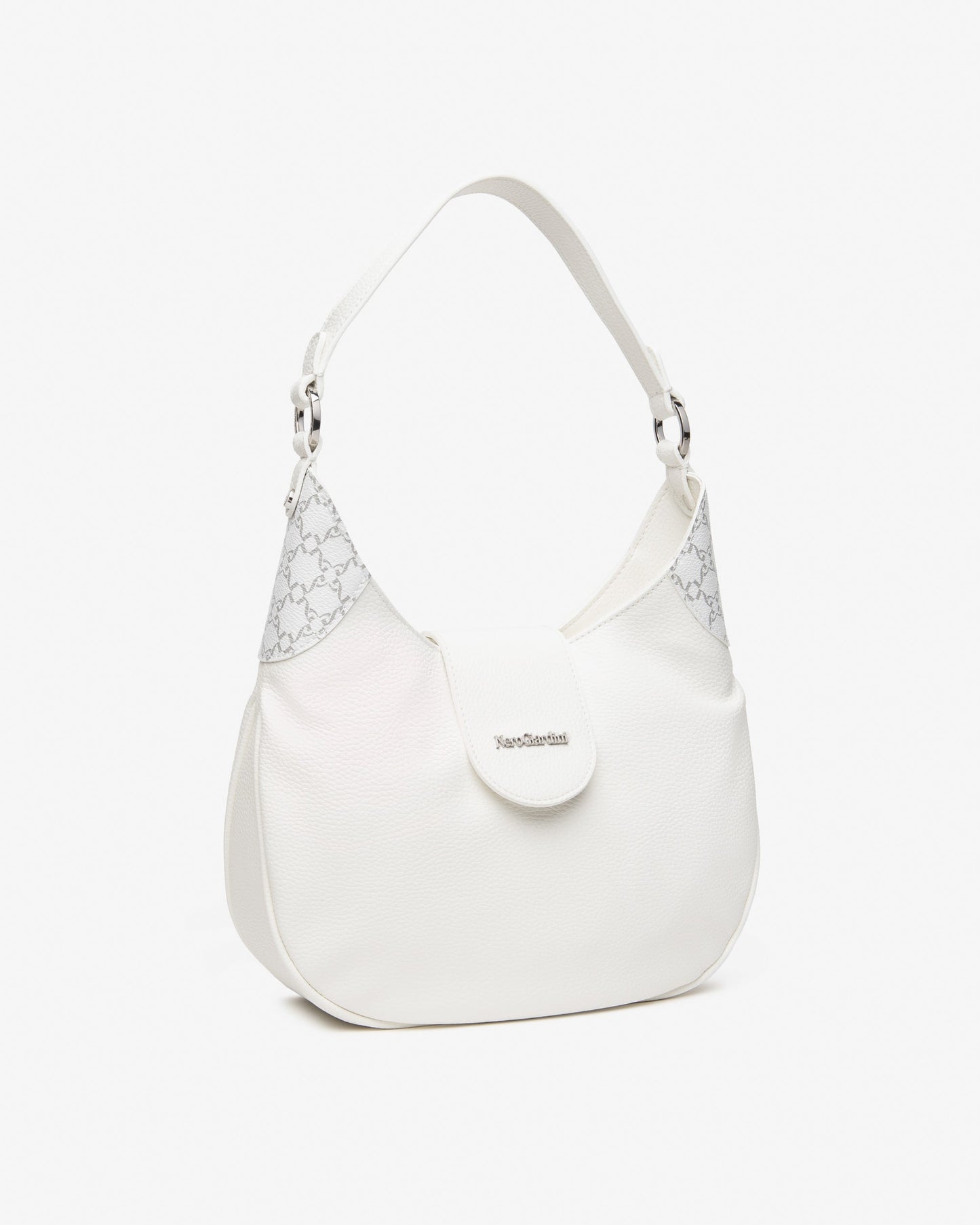 Borsa a spalla E644201D bianco