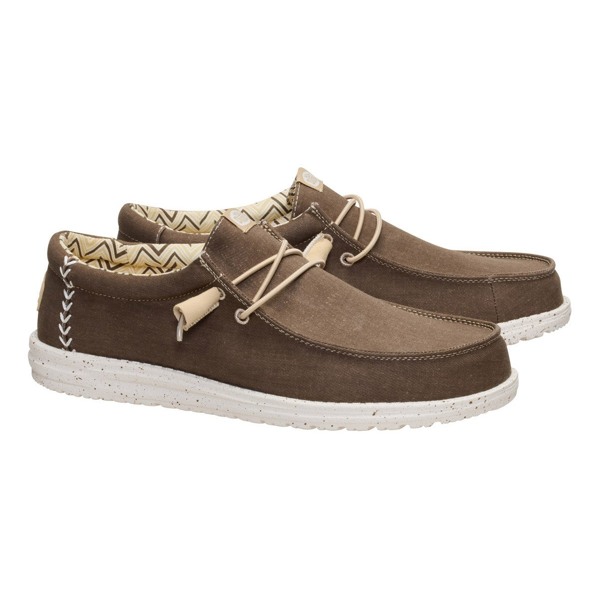 W. Stretch Canvas Brown