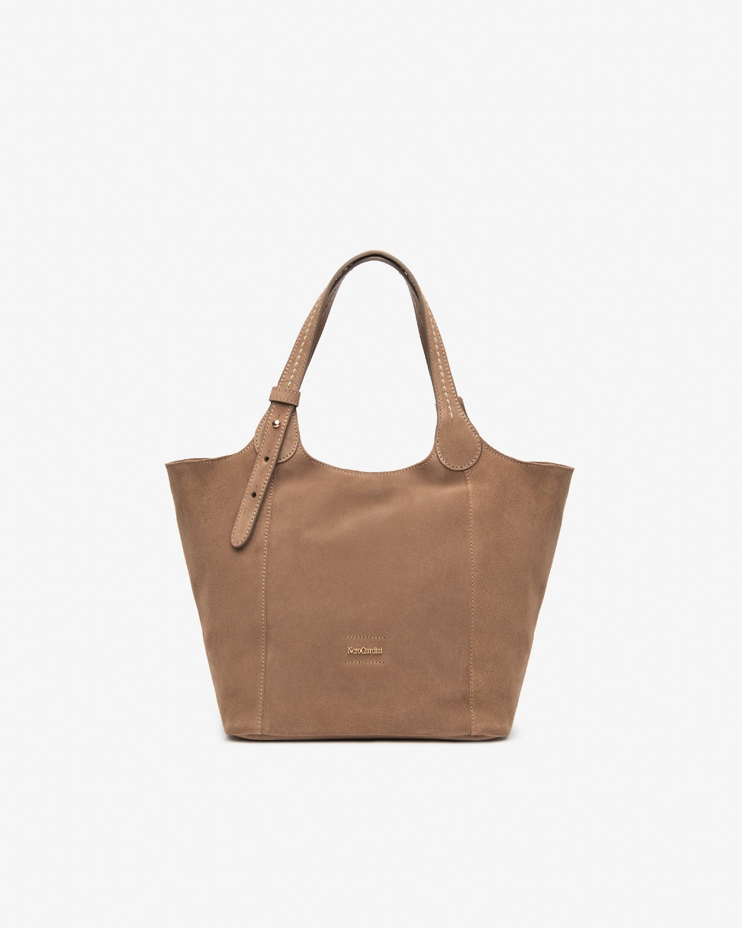Borsa a spalla in camoscio E644145D Mou