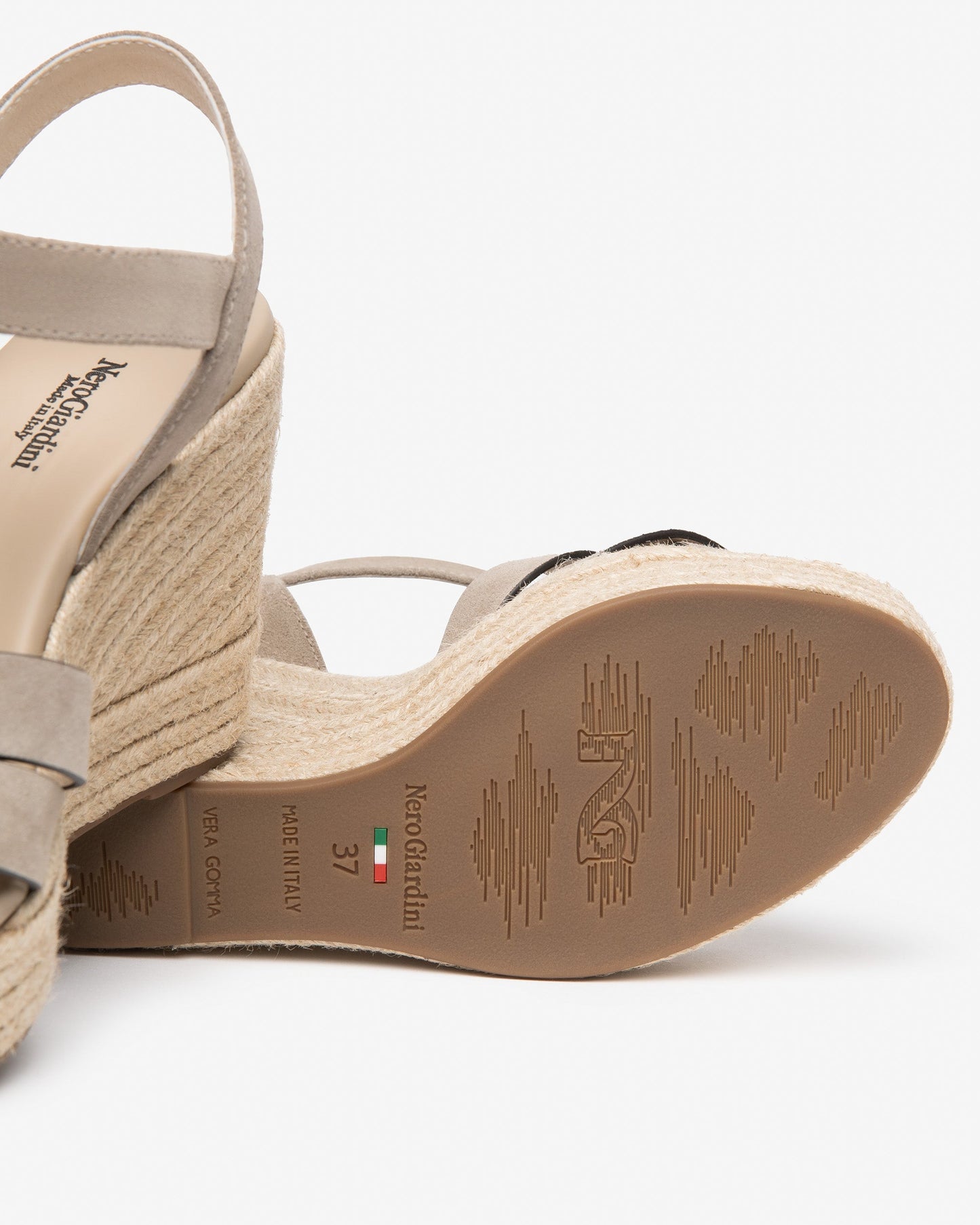 Sandali Zeppa 10cm Creta E616030D