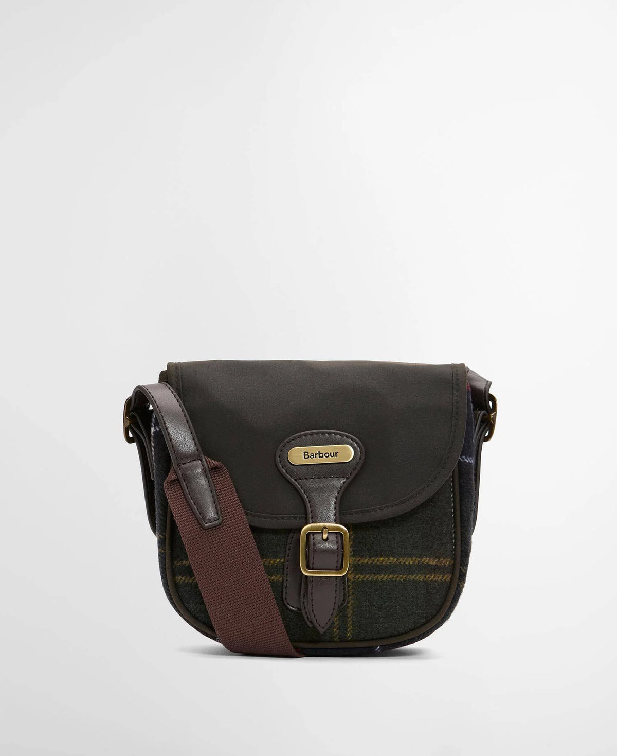 Mini borsa a tracolla Whitley in tartan
