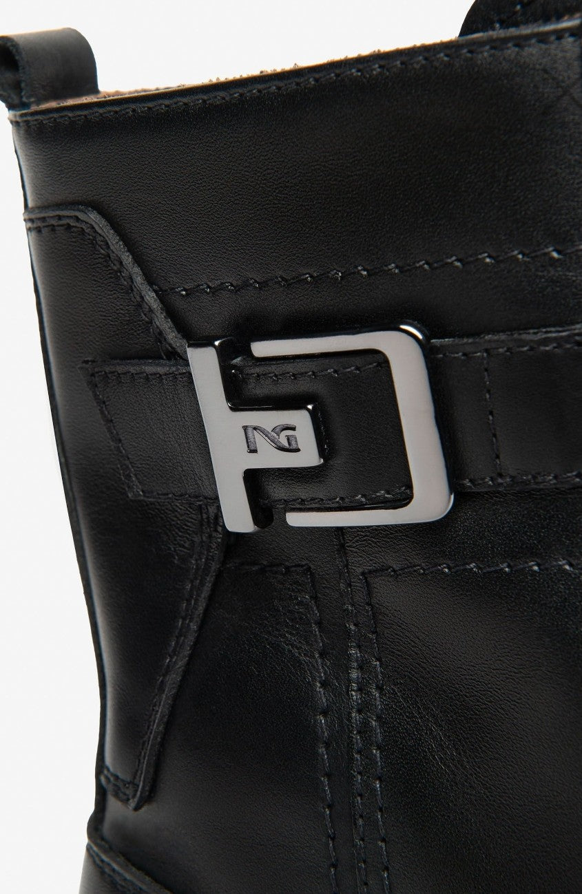 Anfibi con fibbia laterale I514833D