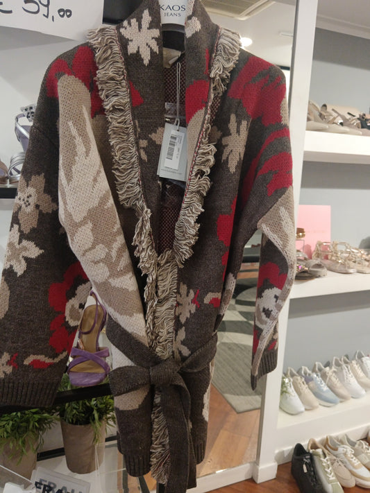 Maxi Cardigan fantasia Sijsm005