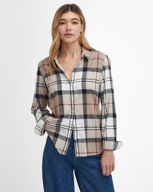 Camicia Bredon tartan beige