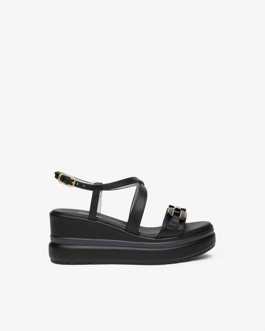 Sandali Zeppa Nero E615953D