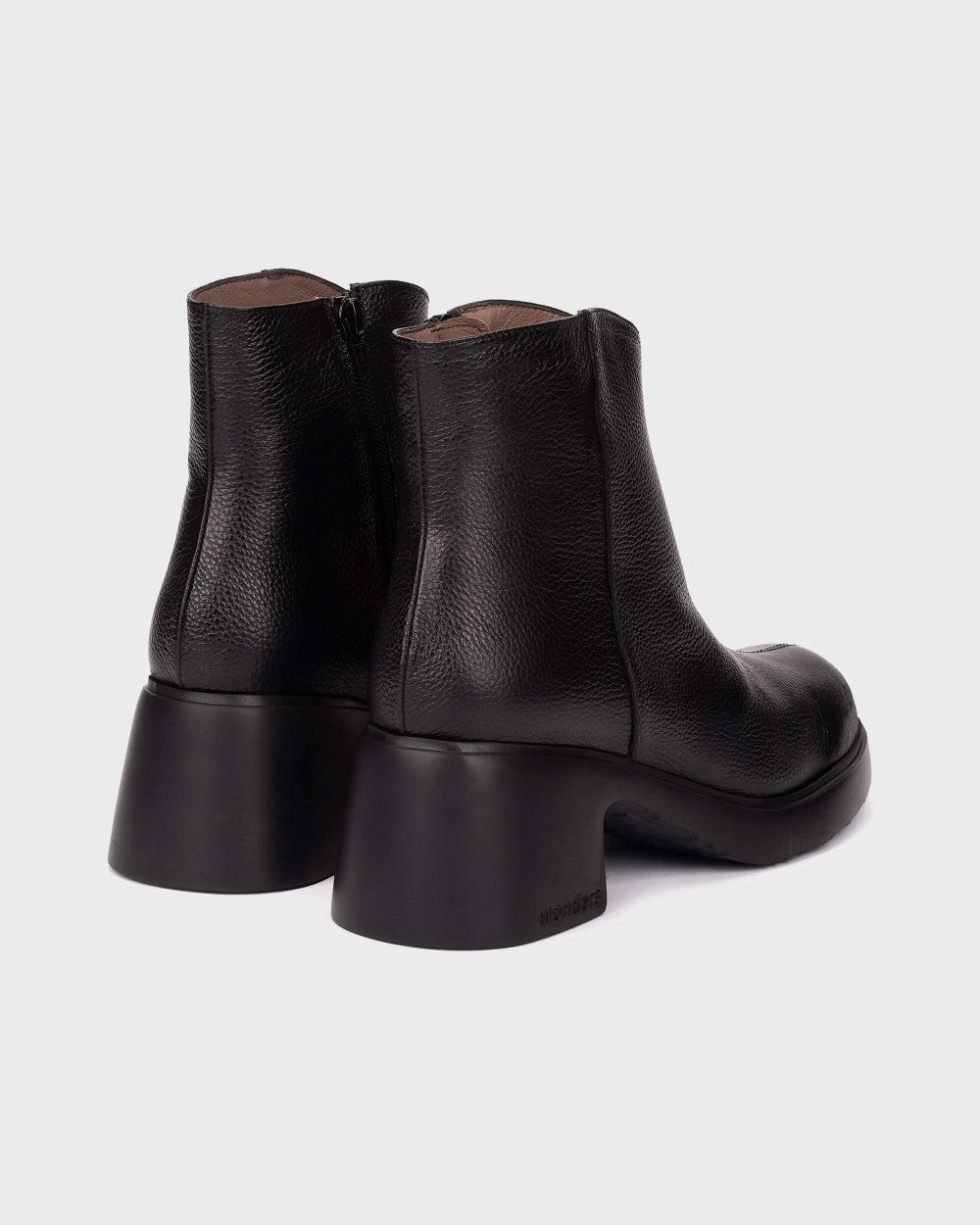 Stivaletti t.5 pelle Nero E-7125