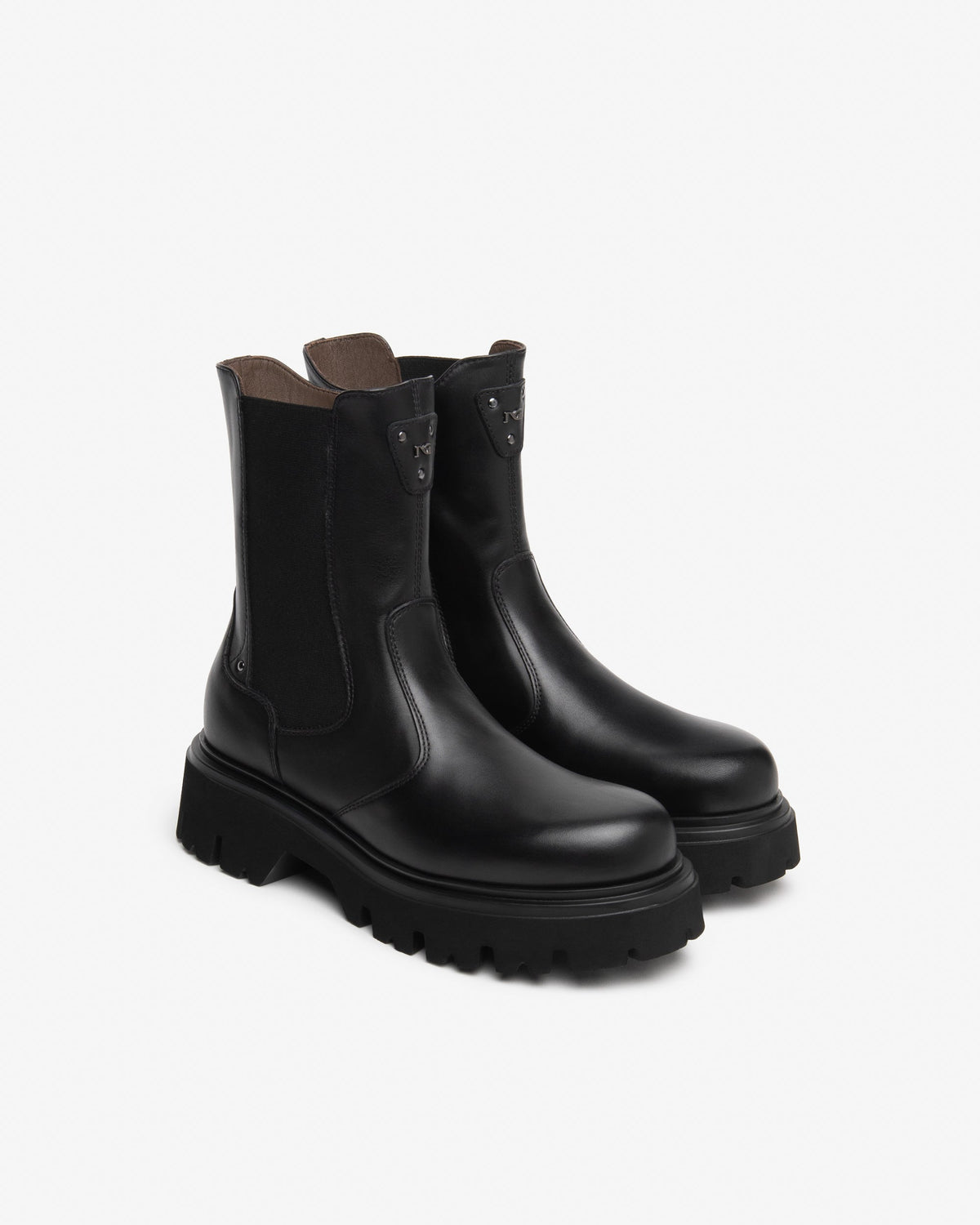 Stivaletti elastico nero I618060D