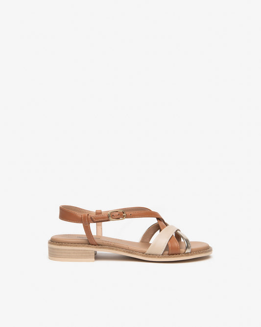 Sandali in pelle Lino E615890D T.2,5cm