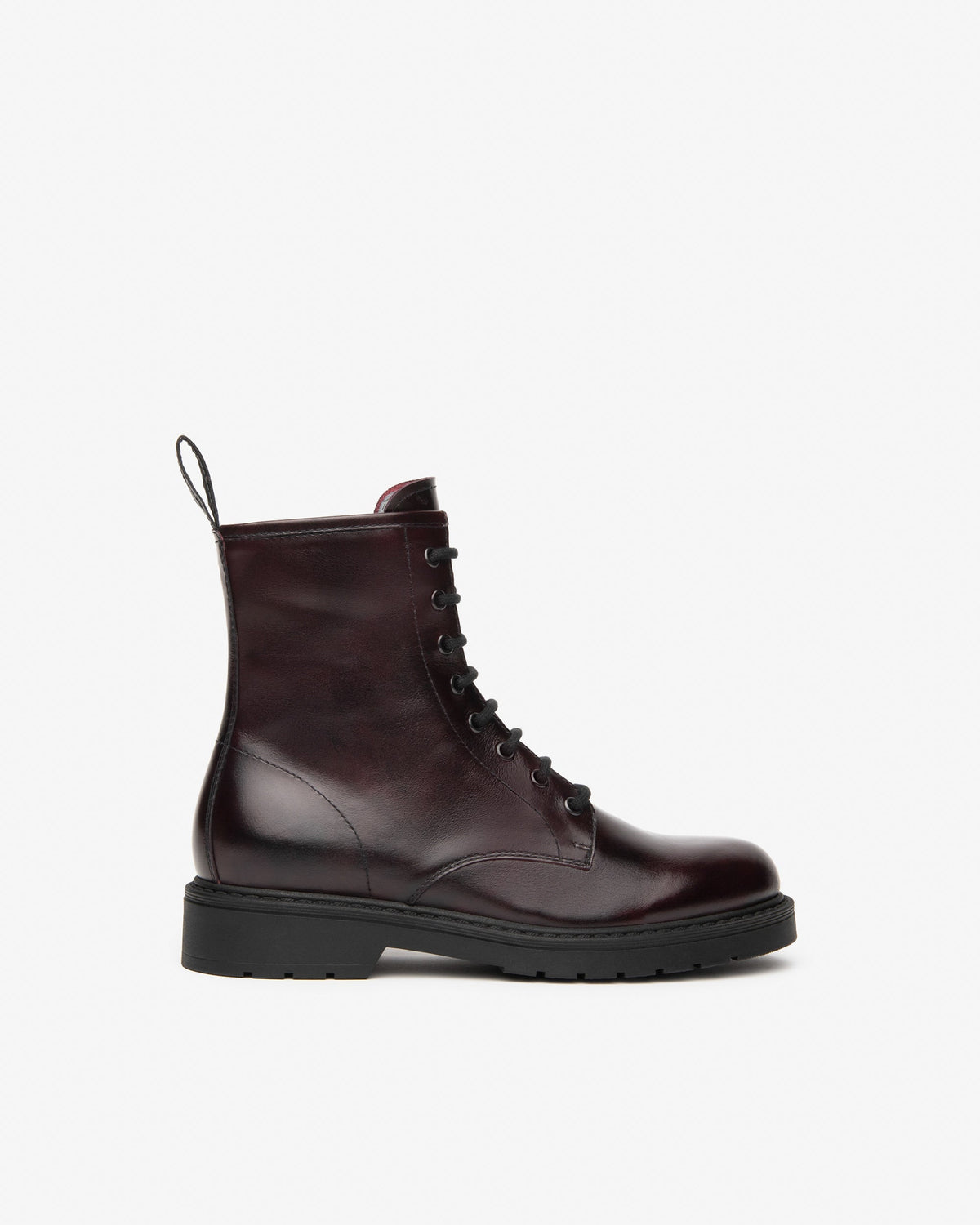 Anfidi in pelle bordeaux I513947D