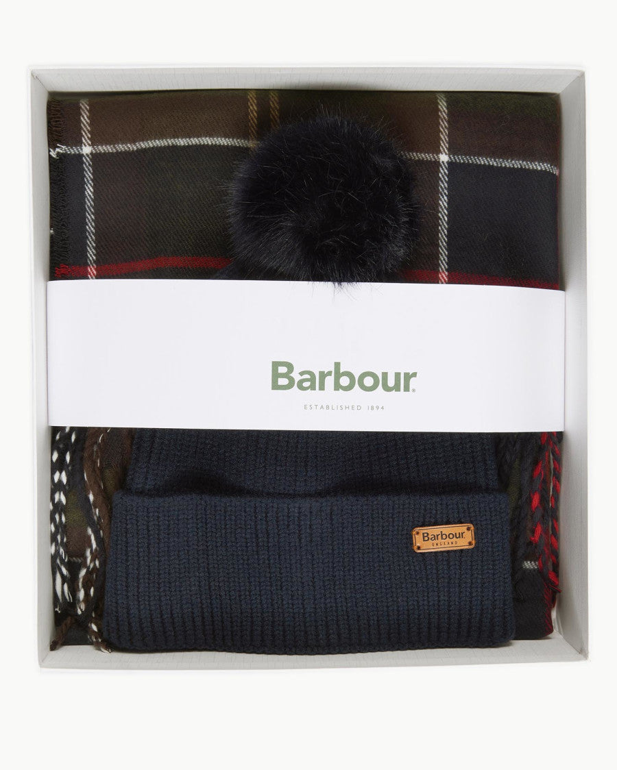 Set regalo Berretto Dover & Sciarpa Hailes Classic Tartan