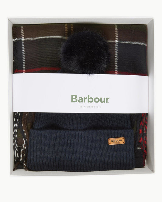 Set regalo Berretto Dover & Sciarpa Hailes Classic Tartan