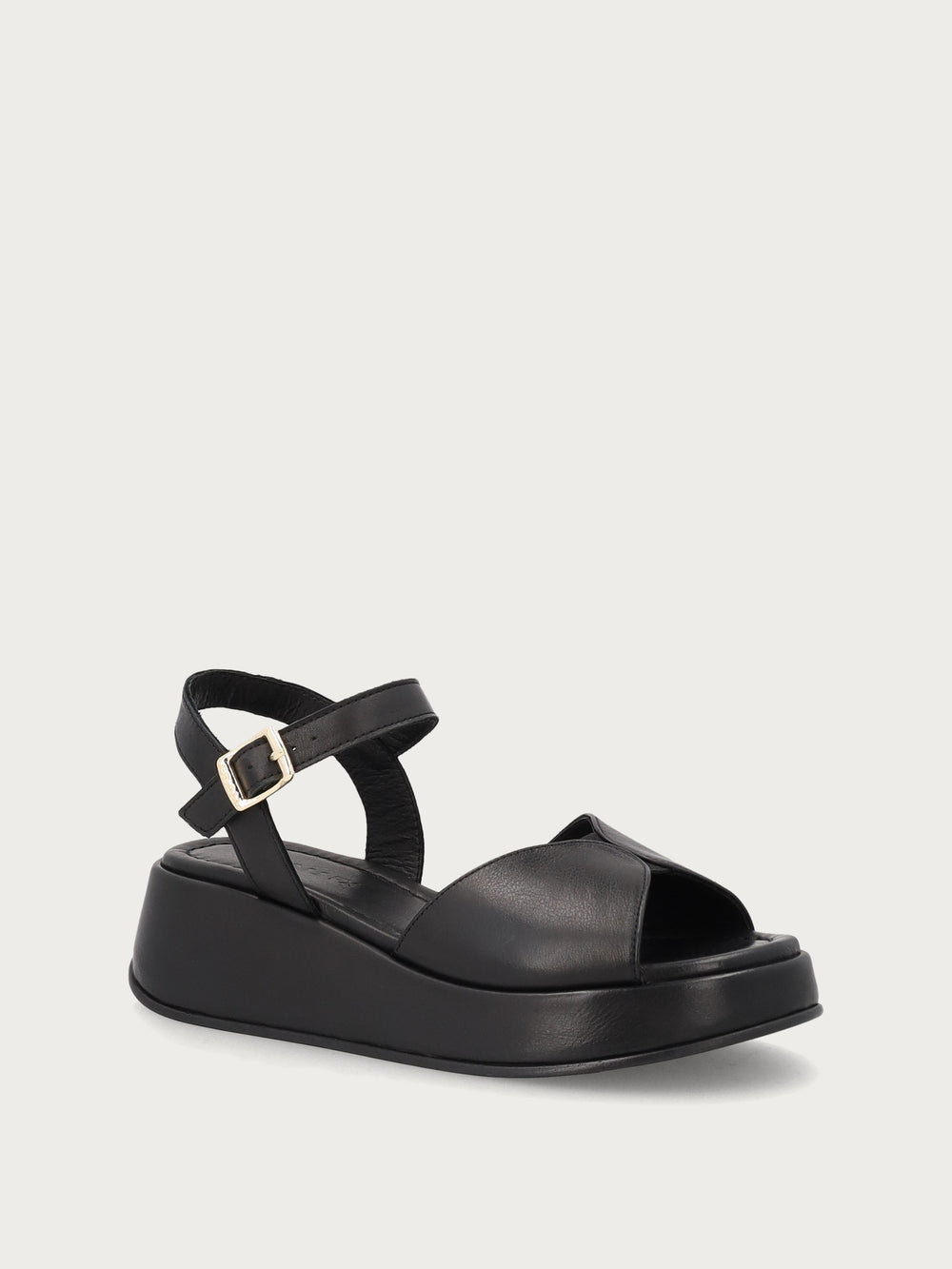 Sandali Platform Nero