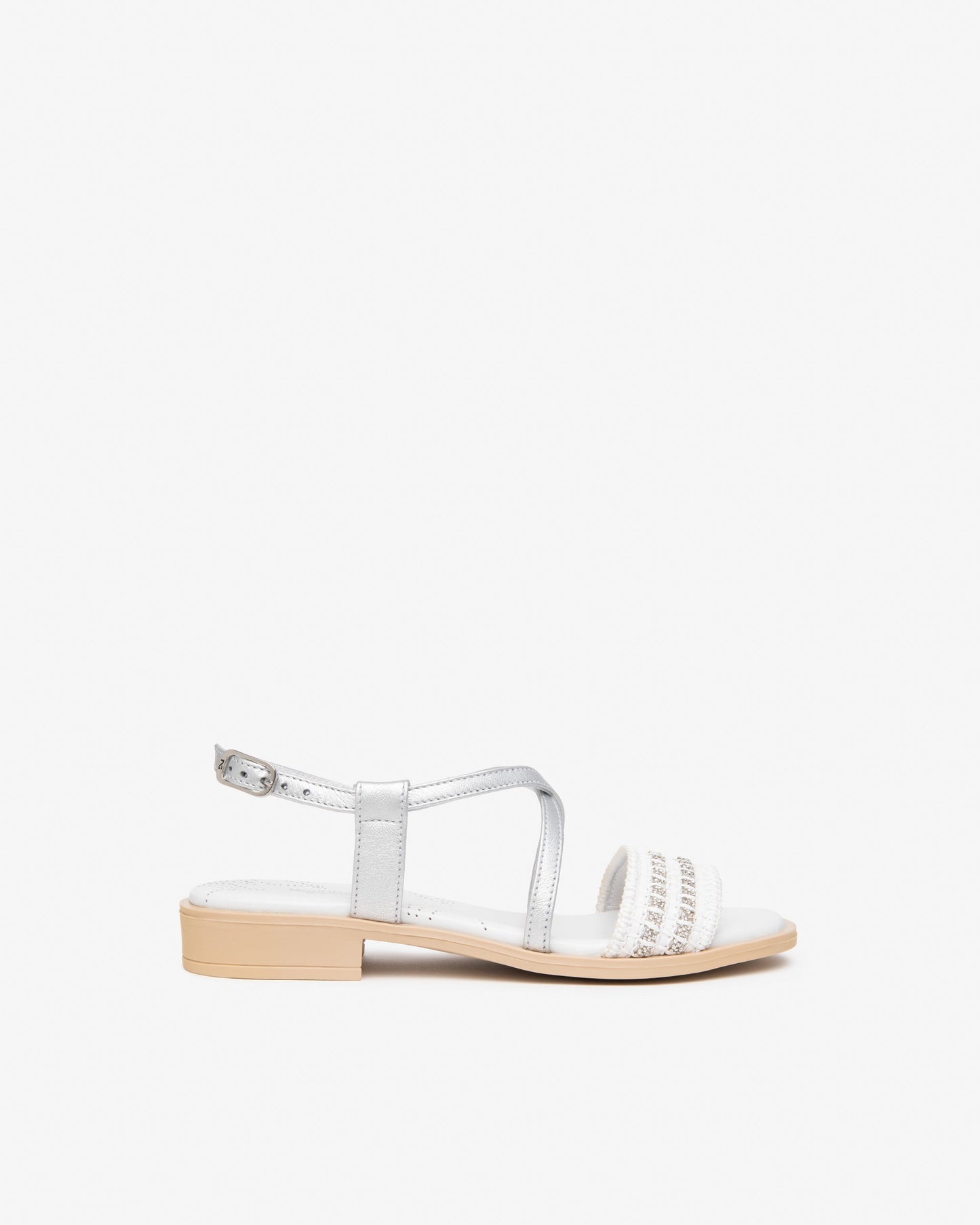 Sandali in pelle  Argento E615900D T.2,5cm
